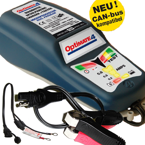 Optimate 4 Dual Battery Charger for BMW Can Bus eBay