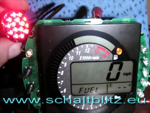 Schaltblitz Kawasaki ZX 10 R 04 05
