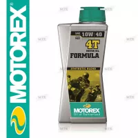 Motorex FORMULA 4T 10W/40 1l Motorrad Motoröl synthetisch JASO MA2 10w40