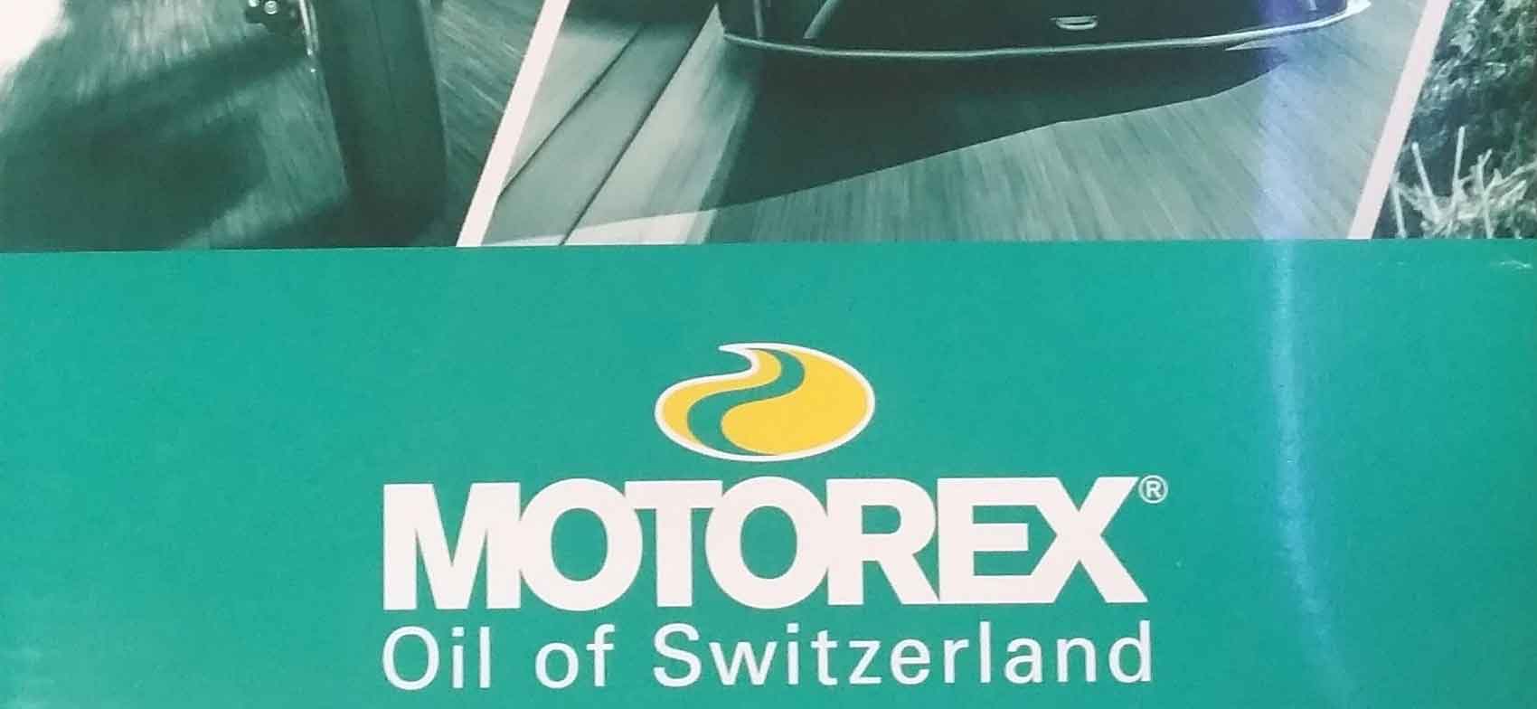 Motorex Öl hergestellt in der Schweiz