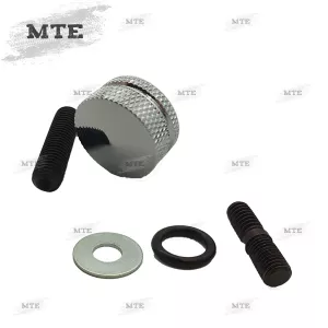 1x Sitz Befestigung Sattelschraube Chrom KNURLED SEAT MOUNT KNOB