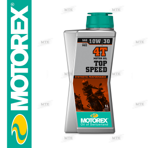 Motorex TOP SPEED 4T SAE 10W/30 1l Motoröl synthetisch JASO MA2