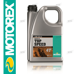 Motorex TOP SPEED 4T SAE 10W/30 4l Motoröl synthetisch JASO MA2