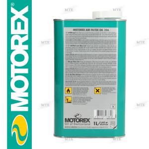 Motorex AIR FILTER OIL 206 1 Liter Luftfilteröl speziell für Schaumstofffilter