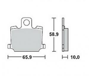 Bremsbeläge  Lucas TRW  MCB 507