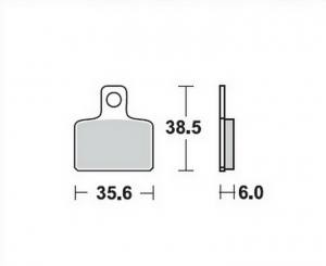 Bremsbeläge  Lucas TRW  MCB 767