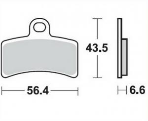 Bremsbeläge  Lucas TRW  MCB 770