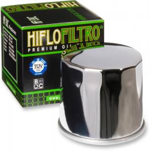 HIFLO FILTRO Ölfilter Einsatz HF138C Chrome für Aprila Cagiva Kawasaki Suzuki