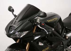MRA  Racingscheibe  TRIUMPH  DAYTONA  675  D67LC  2009  -  rauchgrau