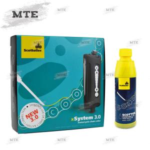 Scottoiler xSystem 3.0 Elektronischer Kettenöler Motorrad Kettenschmiersystem