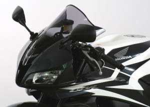 MRA  Racingscheibe  HONDA  CBR  600  RR  PC40  2007  -  rauchgrau