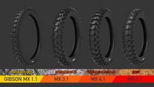 GIBSON® Reifen MX 1.1 FRONT 70/100-19 TT NHS Motocross MX VORN