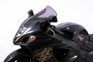 MRA  Tourenscheibe  SUZUKI  GSX-R  1300  HAYABUSA  2008  -  rauchgrau