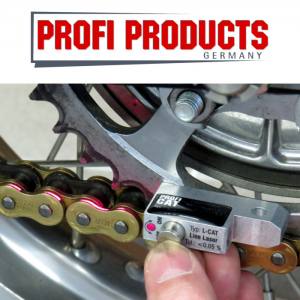 Kettenflucht Tester Testgerät CAT-LINE PROFI PRODUCTS L-CAT Linienlaser 12 mm