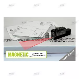 Kettenfluchttester CAT-Line-Magnet PROFI PRODUCTS L-CAT-Magnet Linienlaser