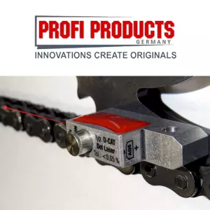 Kettenflucht Testgerät Punktlaser PROFI PRODUCT D-CAT CAT-DOT 12 mm Profi Laser