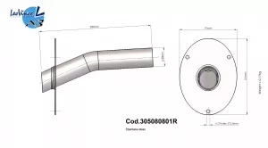 LeoVince Auspuff DB Killer X3 305080801R Yamaha XT 660 X  BMW G 650