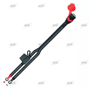 OptiMate TM-71 Schnellanschlusskabel mit weißen TM / KET-Stecker + Sicherung
