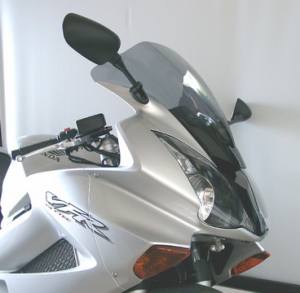 MRA  Racingscheibe  HONDA  VFR  800  RC46  2002  -  rauchgrau