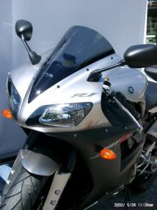 MRA  Racingscheibe  YAMAHA  YZF  R  1  RN09  2002  -  2003  schwarz
