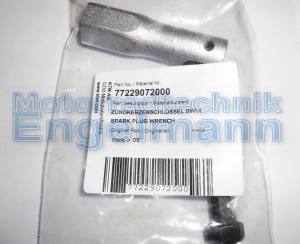 ZÜNDKERZENSCHLÜSSEL KERZENSCHLÜSSEL SW 14 KTM SX SXF EXC 125 250 300 450 525 14 mm Original KTM