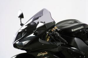 MRA  Racingscheibe  KAWASAKI  ZX  10  R  2006  -  2007  rauchgrau