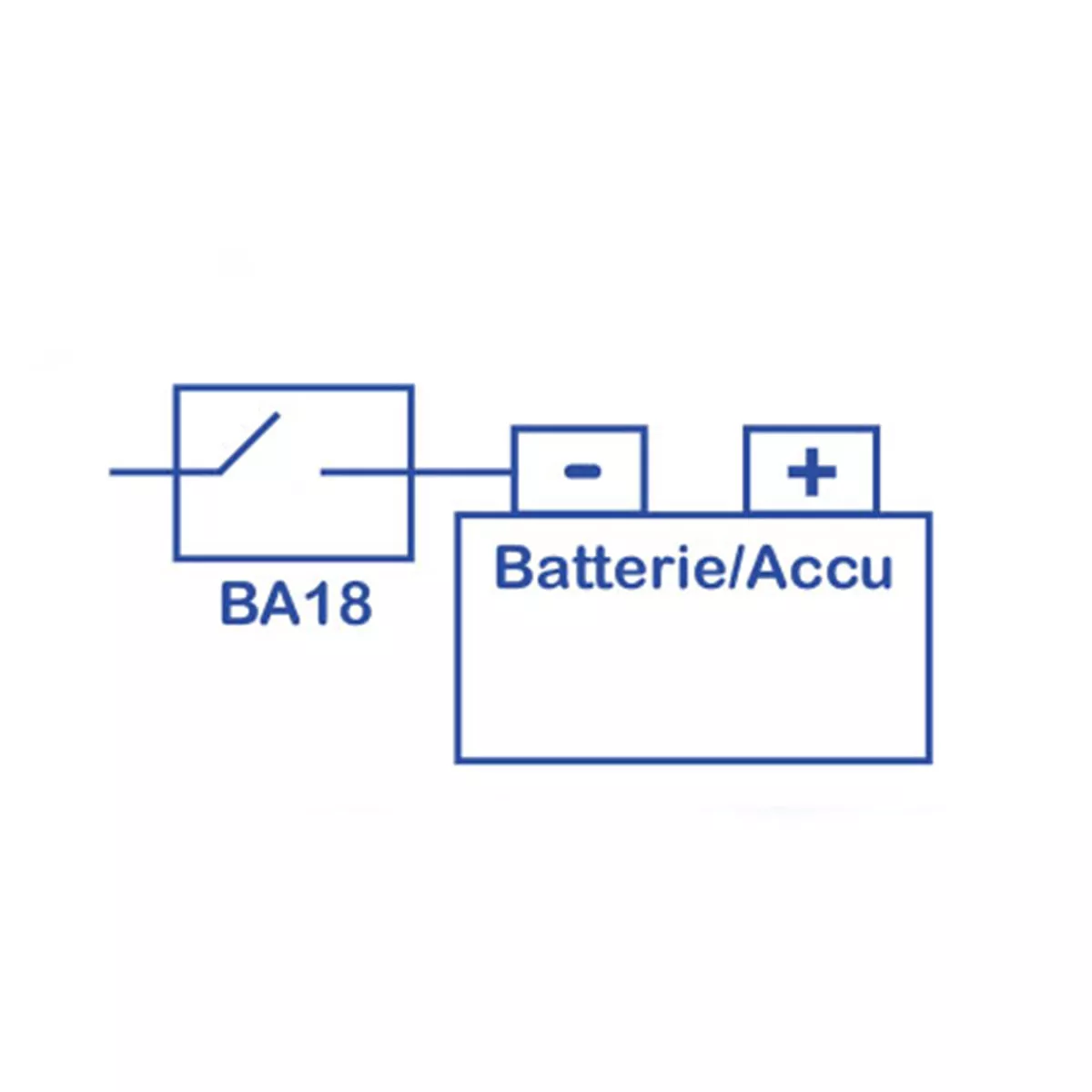 Batterietrennschalter BA18 12V 160A Diebstahlschutz