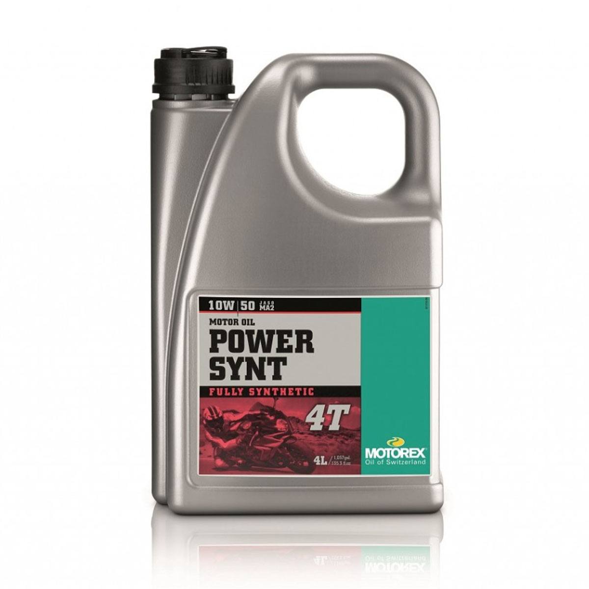 アクセサリー MOTOREX POWER SYNT 4L 10W-50 motorex-power-synt-4t-10w-50-4