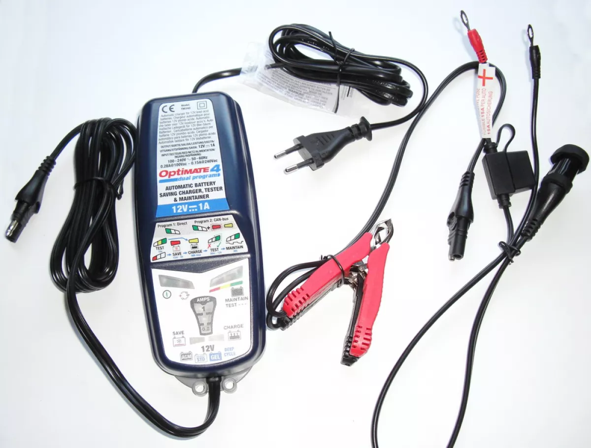  TecMate TM-340 OptiMate 4 Dual Program Chargeur de batteries