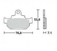 Bremsbeläge  Lucas TRW  MCB 550