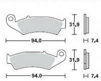 Bremsbeläge  Lucas TRW  MCB 574