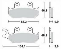 Bremsbeläge  Lucas TRW  MCB 627