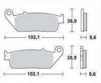 Bremsbeläge  Lucas TRW  MCB 677