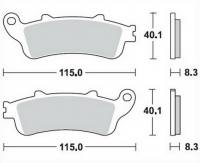 Bremsbeläge  Lucas TRW  MCB 704