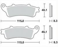 Bremsbeläge  Lucas TRW  MCB 705 SH