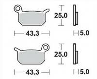 Bremsbeläge  Lucas TRW  MCB 750RSI