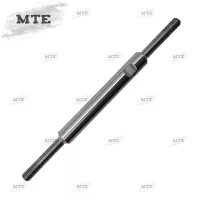 MTE Quickshifter Rod Schaltgestänge Typ B M6 2x Male silber Ø 10mm für Dynojet