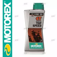 Motorex TOP SPEED 4T 15W/50 1L Motoröl Synthetic Performance
